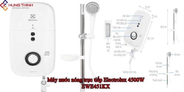 Top 1 so sánh giá Máy nước nóng trực tiếp Electrolux 4500W EWE451GX-DWB - Tìm sản phẩm giá rẻ nhất - Ảnh 12