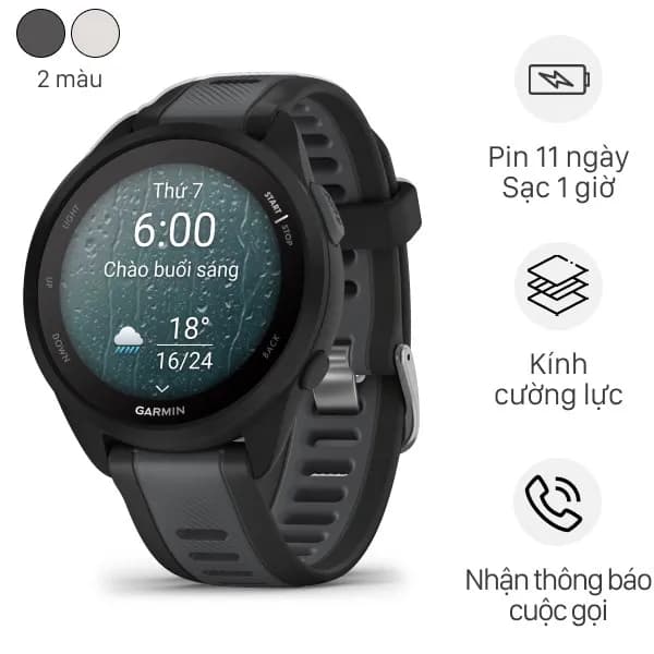 So sánh giá Garmin Forerunner 165 43mm dây silicone rẻ nhất? - Ảnh 3