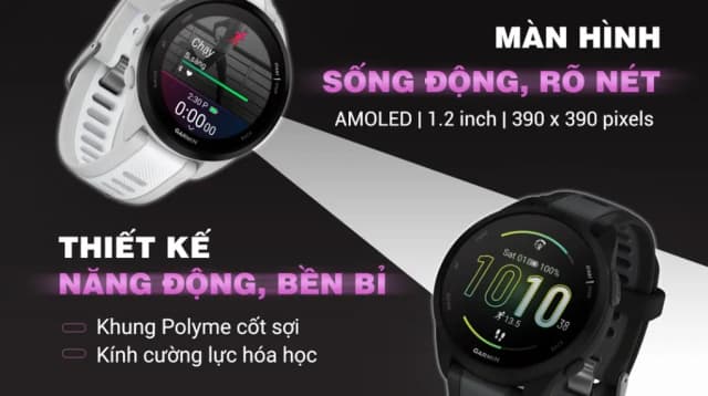 So sánh giá Garmin Forerunner 165 43mm dây silicone rẻ nhất? - Ảnh 5