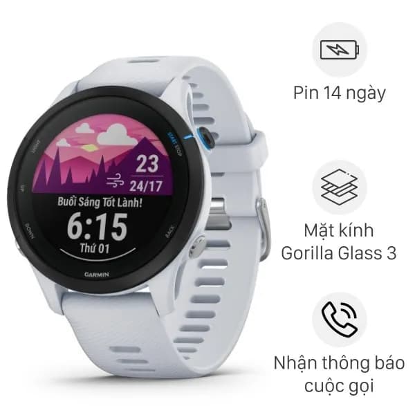 So sánh giá Garmin Forerunner 165 43mm dây silicone rẻ nhất? - Ảnh 9