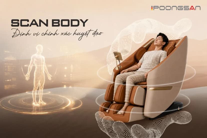 Ghế massage Poongsan MCP-279 - Giá rẻ nhất hôm nay - Ảnh 5