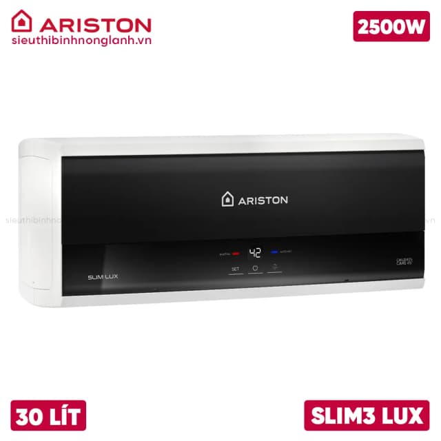 So sánh giá Máy nước nóng gián tiếp Ariston 30 lít 2500W SLIM3 30 LUX rẻ nhất? - Ảnh 4