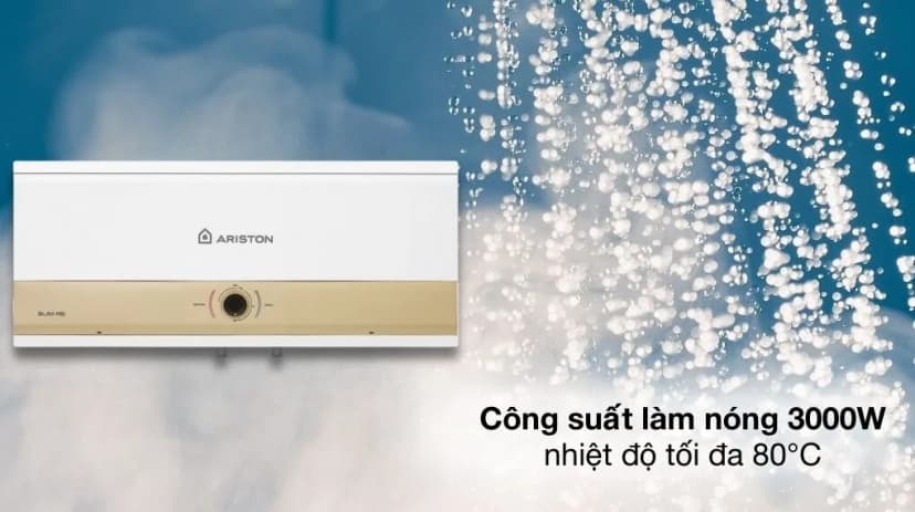 So sánh giá Máy nước nóng gián tiếp Ariston 30 lít 3000W SLIM3 30 RS MT 3KW - Tìm sản phẩm giá rẻ nhất - Ảnh 10