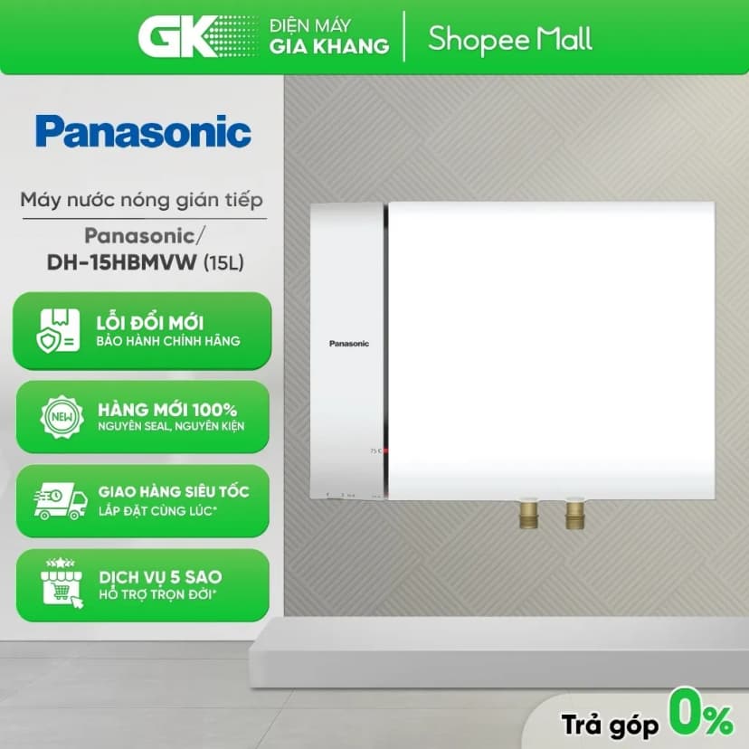 So sánh giá Máy nước nóng gián tiếp Panasonic 2500W DH-20HBMVWL - Tìm sản phẩm giá rẻ nhất - Ảnh 13