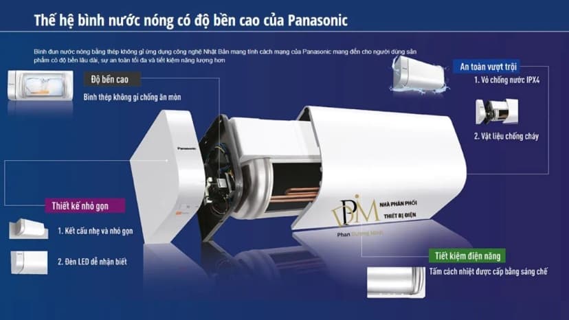 So sánh giá Máy nước nóng gián tiếp Panasonic 2500W DH-20HBMVWL - Tìm sản phẩm giá rẻ nhất - Ảnh 10