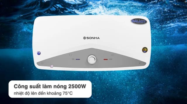 So sánh giá Máy nước nóng gián tiếp Sơn Hà Galaxy 20 lít 2500W S20NG rẻ nhất? - Ảnh 3