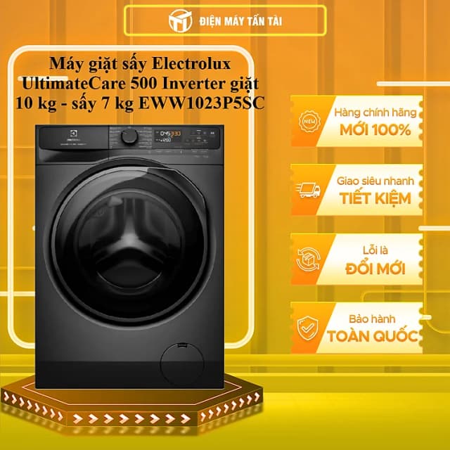 So sánh giá Máy giặt sấy Electrolux UltimateCare 500 Inverter giặt 10 kg - sấy 7 kg EWW1023P5SC rẻ nhất? - Ảnh 18