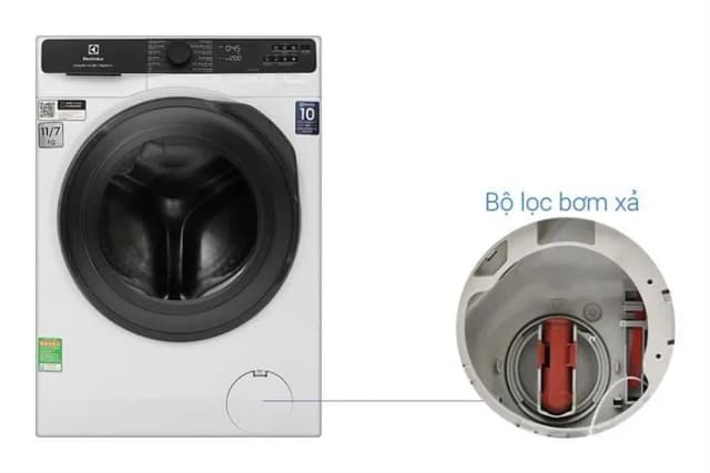 So sánh giá Máy giặt sấy Electrolux UltimateCare 500 Inverter giặt 11 kg - sấy 7 kg EWW1123P5WC rẻ nhất? - Ảnh 7