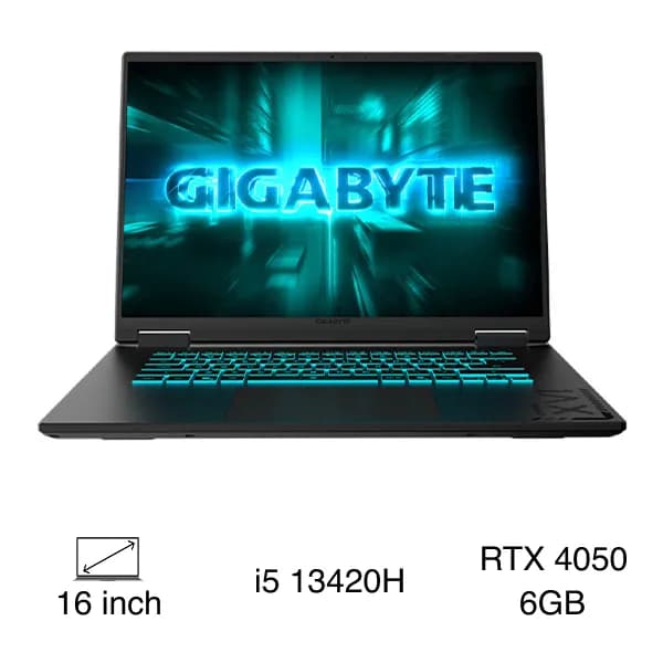 Laptop GIGABYTE Gaming A16 GA6H - GAMING-A16-CMHH2VN893SH (i5 13420H, 16GB, 512GB, RTX 4050 6GB, WUXGA 165Hz, Win11) - Ảnh 6