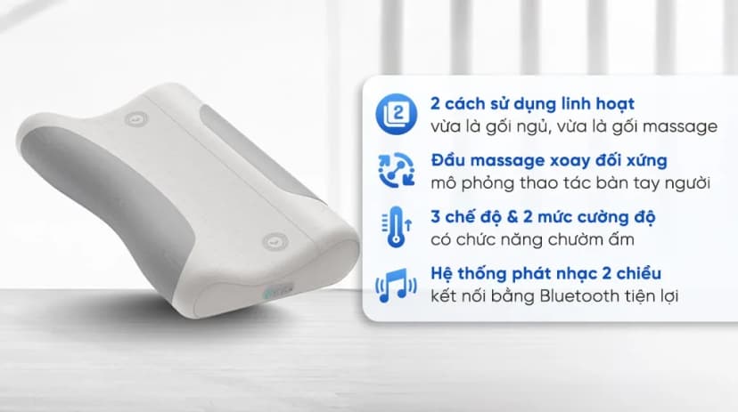 Gối massage cổ vai gáy Philips PPM3504 - Giá rẻ nhất hôm nay - Ảnh 2