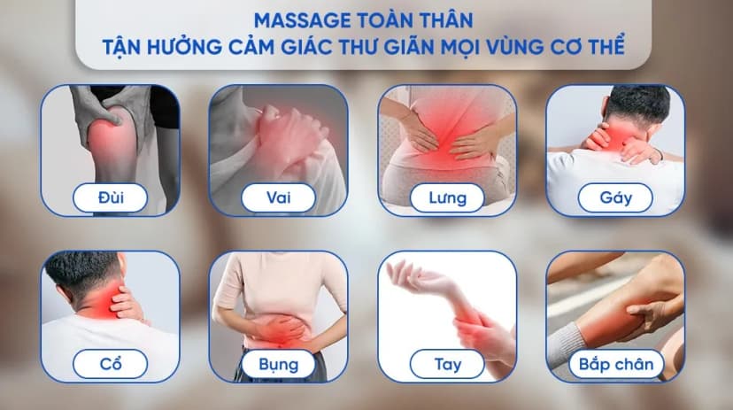 Gối massage hồng ngoại Bomidi MP1 Pro - Xám xanh - Giá rẻ nhất hôm nay - Ảnh 5