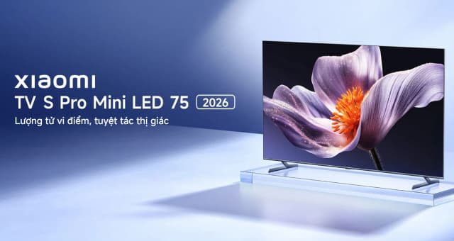 So sánh giá Google Tivi QD-MiniLED Xiaomi S Pro 4K 75 inch L75MB-SSEA 2026 rẻ nhất? - Ảnh 4