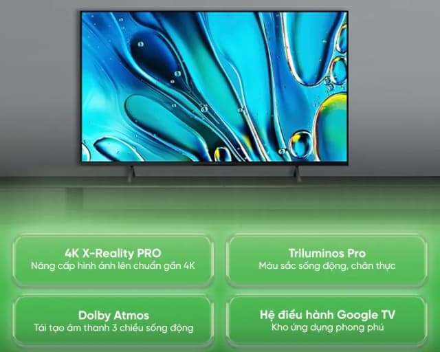 So sánh giá Google Tivi Sony 4K 43 inch K-43S30 rẻ nhất? - Ảnh 7