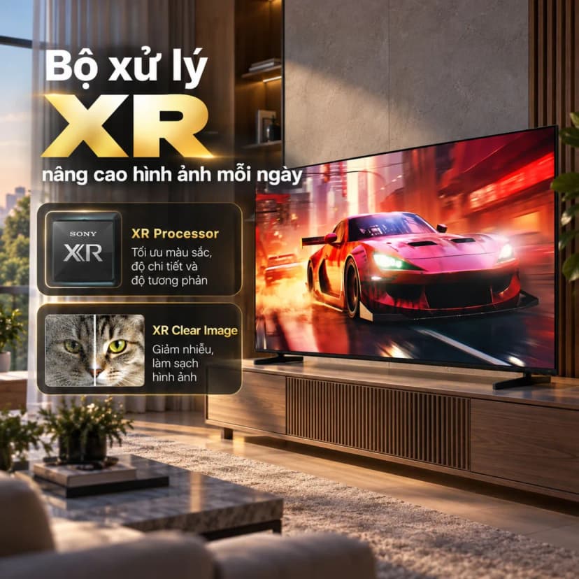 Google Tivi Sony 4K 55 inch K-55XR30M2 - Giá rẻ nhất hôm nay - Ảnh 4
