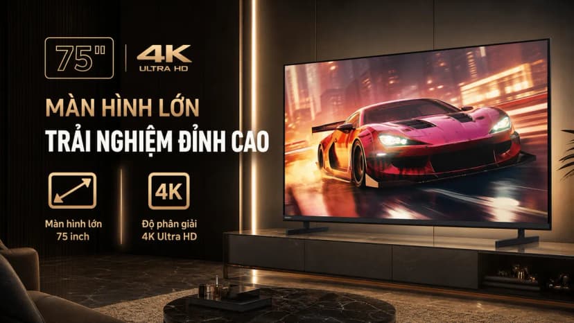 Google Tivi Sony 4K 75 inch K-75XR33VM2 - Giá rẻ nhất hôm nay - Ảnh 2