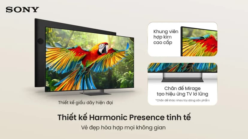 Google Tivi True RGB Sony AI 4K 65 inch K-65XR70M2 - Giá rẻ nhất hôm nay - Ảnh 2