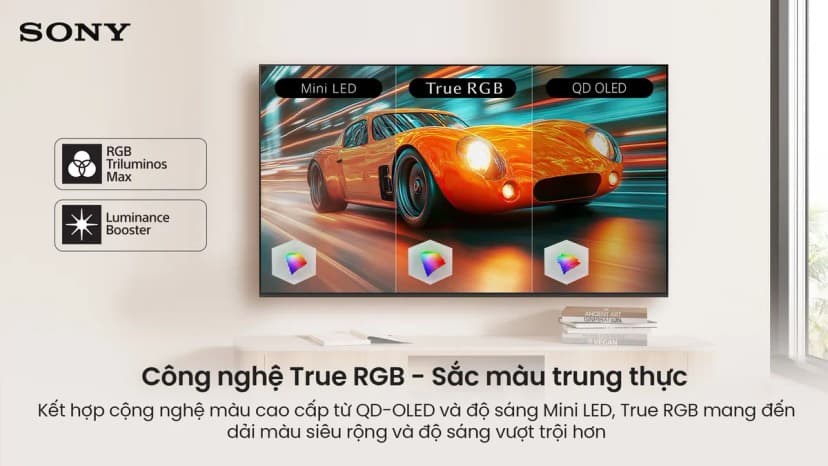 Google Tivi True RGB Sony AI 4K 65 inch K-65XR70M2 - Giá rẻ nhất hôm nay - Ảnh 3