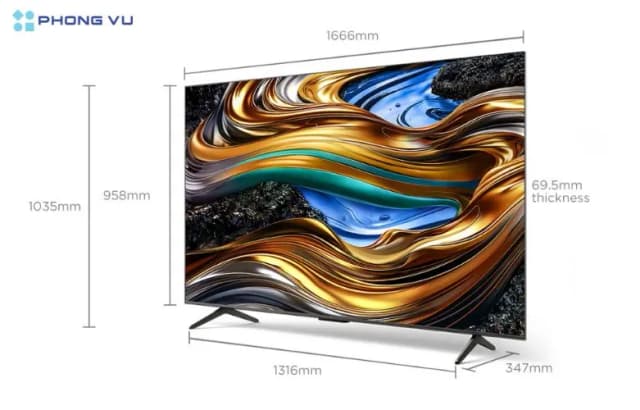 So sánh giá Google Tivi TCL AI 4K 65 inch 65P79B Pro rẻ nhất? - Ảnh 11