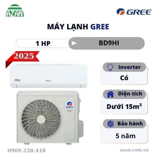 So sánh giá Máy lạnh 2 chiều Gree Inverter 1 HP BD9HI rẻ nhất? - Ảnh 11