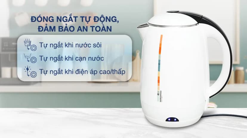 So sánh giá Bình đun siêu tốc Hawonkoo 1.7 lít KEH-171 - Tìm sản phẩm giá rẻ nhất - Ảnh 12