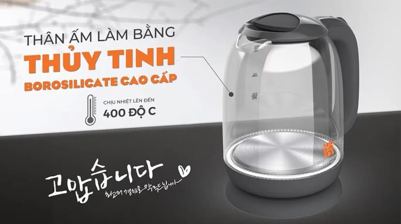 So sánh giá Bình đun siêu tốc Hawonkoo 1.7 lít KEH-171 - Tìm sản phẩm giá rẻ nhất - Ảnh 6
