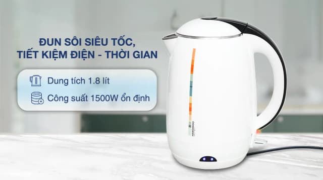 Top 1 so sánh giá Bình đun siêu tốc Hawonkoo 1.7 lít KEH-171 - Tìm sản phẩm giá rẻ nhất - Ảnh 7