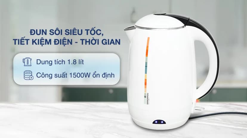 So sánh giá Bình đun siêu tốc Hawonkoo 1.7 lít KEH-171 - Tìm sản phẩm giá rẻ nhất - Ảnh 7