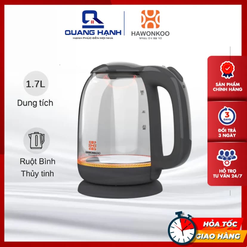So sánh giá Bình đun siêu tốc Hawonkoo 1.7 lít KEH-171 - Tìm sản phẩm giá rẻ nhất - Ảnh 9