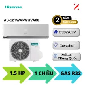 Máy lạnh Hisense Inverter 1.5 HP AS-12TW4RWUVA00 - Giá rẻ nhất hôm nay - Ảnh 15