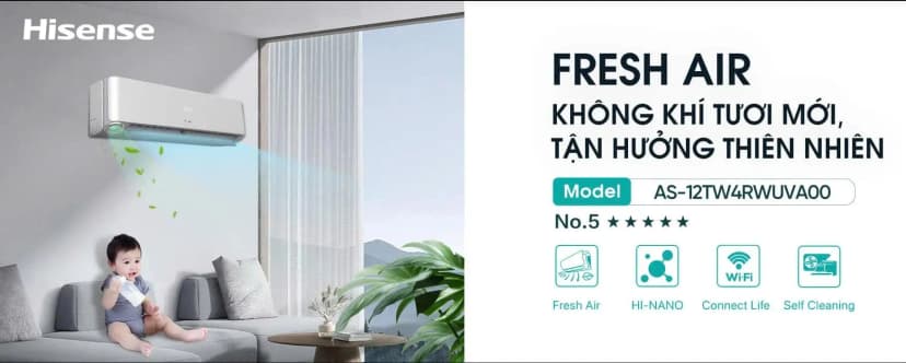 Máy lạnh Hisense Inverter 1.5 HP AS-12TW4RWUVA00 - Giá rẻ nhất hôm nay - Ảnh 19