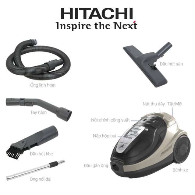 So sánh giá Máy hút bụi dạng hộp Hitachi CV-SF20V 24CV (BRE) rẻ nhất? - Ảnh 16