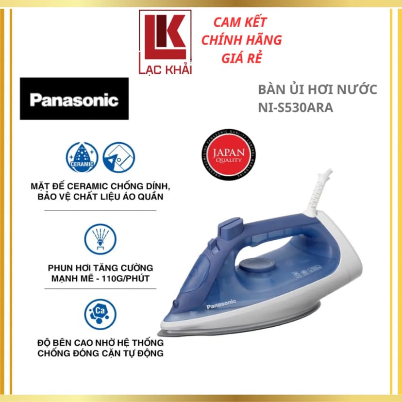 So sánh giá Bàn ủi hơi nước Panasonic NI-S530ARA 2400W - Tìm sản phẩm giá rẻ nhất - Ảnh 12