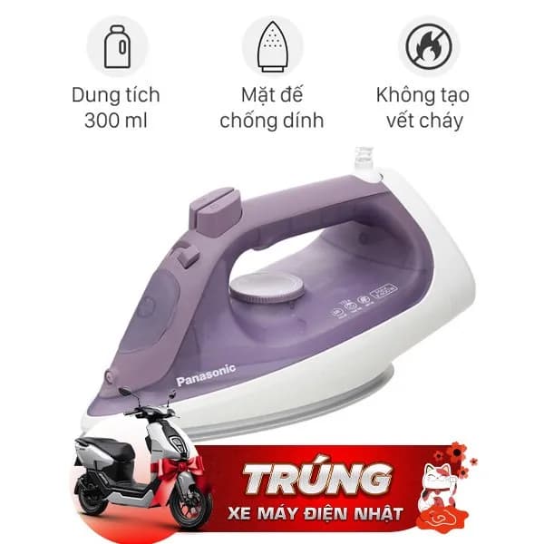 So sánh giá Bàn ủi hơi nước Panasonic NI-S630VRA 2400W rẻ nhất? - Ảnh 2