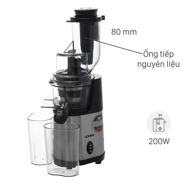 Máy ép chậm Hommy GS-135L - Ảnh 8