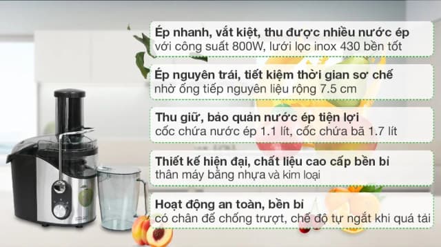 Top 1 so sánh giá Máy ép trái cây Hommy GS-321 - Tìm sản phẩm giá rẻ nhất - Ảnh 33