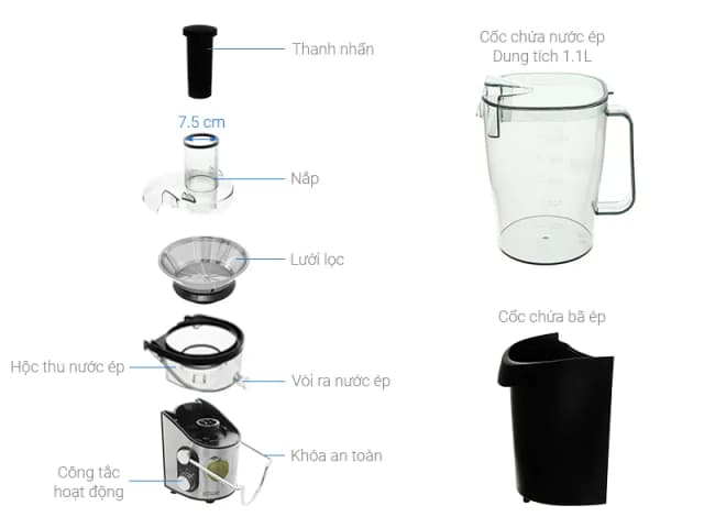 Top 1 so sánh giá Máy ép trái cây Hommy GS-321 - Tìm sản phẩm giá rẻ nhất - Ảnh 52