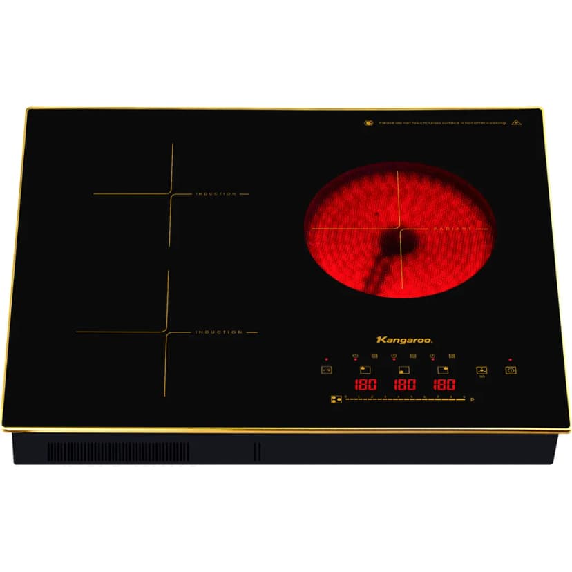 Bếp từ hồng ngoại 3 vùng nấu âm Kangaroo KG446i 5800W - Giá rẻ nhất hôm nay - Ảnh 7