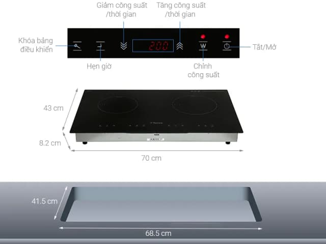 Top 1 so sánh giá Bếp từ hồng ngoại âm Torino TC-0323DL 3000W - Tìm sản phẩm giá rẻ nhất - Ảnh 6