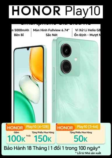 Điện thoại HONOR Play 10 4GB/128GB - 12
