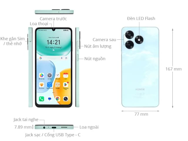 So sánh giá Điện thoại HONOR X5c 4GB/64GB rẻ nhất? - Ảnh 18