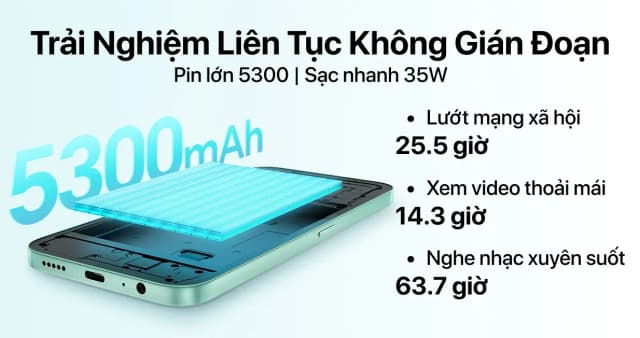 Điện thoại HONOR X6c 6GB/128GB - 8