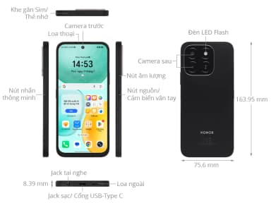 Điện thoại HONOR X6c 6GB/256GB - 7