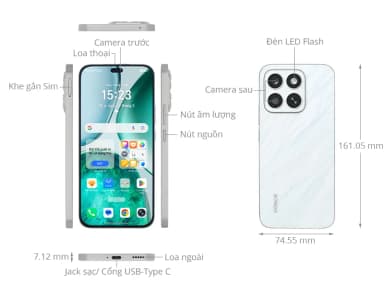 Điện thoại HONOR X8c 8GB/256GB - 14