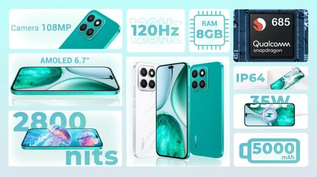 Điện thoại HONOR X8c 8GB/512GB - 11