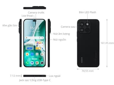 Điện thoại HONOR X8c 8GB/512GB - 10