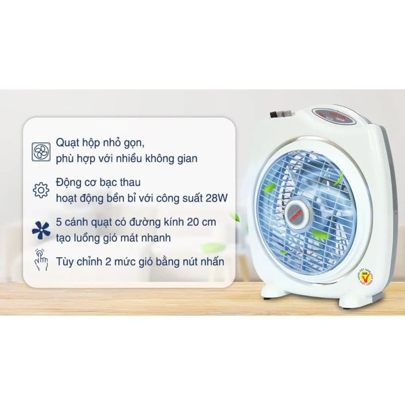 So sánh giá Quạt hộp Senko 5 cánh BD230 28W - Tìm sản phẩm giá rẻ nhất - Ảnh 11