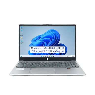 Laptop HP 15 fc0655AU - C81NGPA (R5 7430U, 16GB, 512GB, Full HD, Win11) - 17