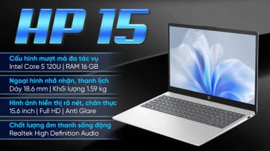 Laptop HP 15 fd0235TU - 9Q970PA_120U (Core 5 120U, 16GB, 512GB, Full HD, Win11) - 2