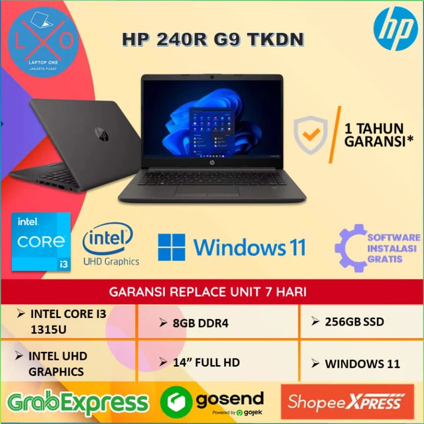 Laptop HP 240R G9 - AX3C6AT (i3 1315U, 8GB, 512GB, Full HD, Win11) - Giá rẻ nhất hôm nay - Ảnh 3
