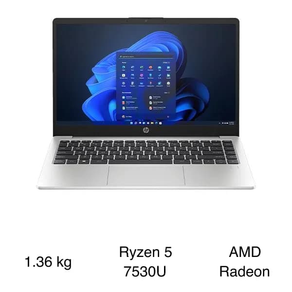 Laptop HP 245 G10 - B8PF9AT (R5 7530U, 8GB, 512GB, Full HD, Win11) - 2